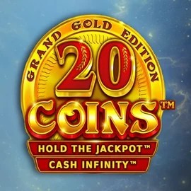 Official Slots logo: 20 Coins Grand Gold Edition by Wazdan at Brutal Casino