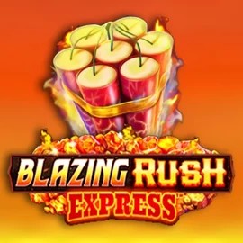 Blazing Rush Express online game logo by AreaVegas on brutal-casino.net