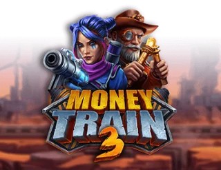 Money Train 3 by Relax Gaming, showcased at brutal-casino.net – game logo