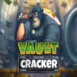 Vault Cracker slot logo by Red Tiger Gaming at Brutal Casino
