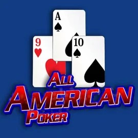 Official Table Games logo: All American Poker by RTG (Reel Time Gaming) at Brutal Casino