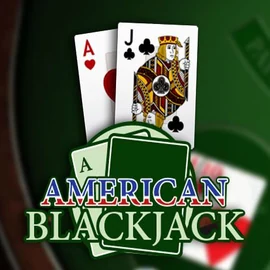 American Blackjack logo by Habanero Brutal Casino