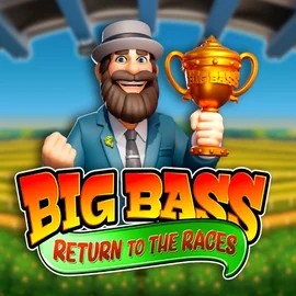 Big Bass Return to the Races slot visual from Pragmatic Play available on brutal-casino.net