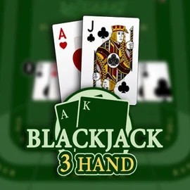 Blackjack 3H (Habanero) logo by Habanero at Brutal Casino