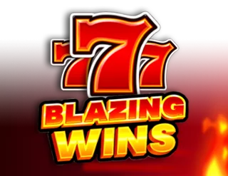 Blazing Wins logo by Playson Brutal Casino