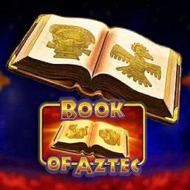 Book of Aztec logo by Amatic Industries at Brutal Casino