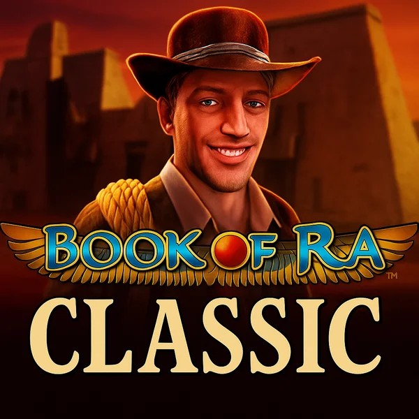 Book of Ra Classic game by Novomatic – logo hosted on Brutal Casino