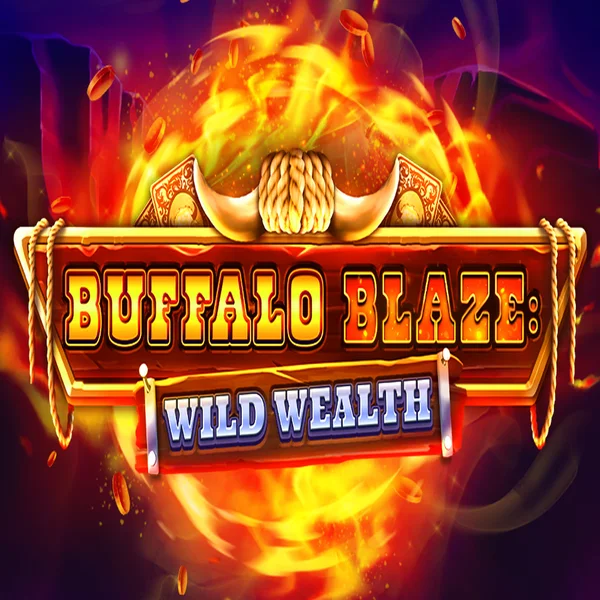 Buffalo Blaze Wild Wealth slot logo by OctoPlay at Brutal CasinoBuffalo Blaze Wild Wealth