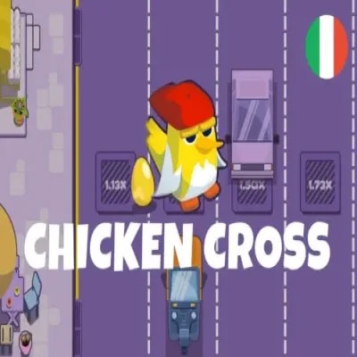 Chicken Cross game by Upgaming – logo hosted on Brutal Casino