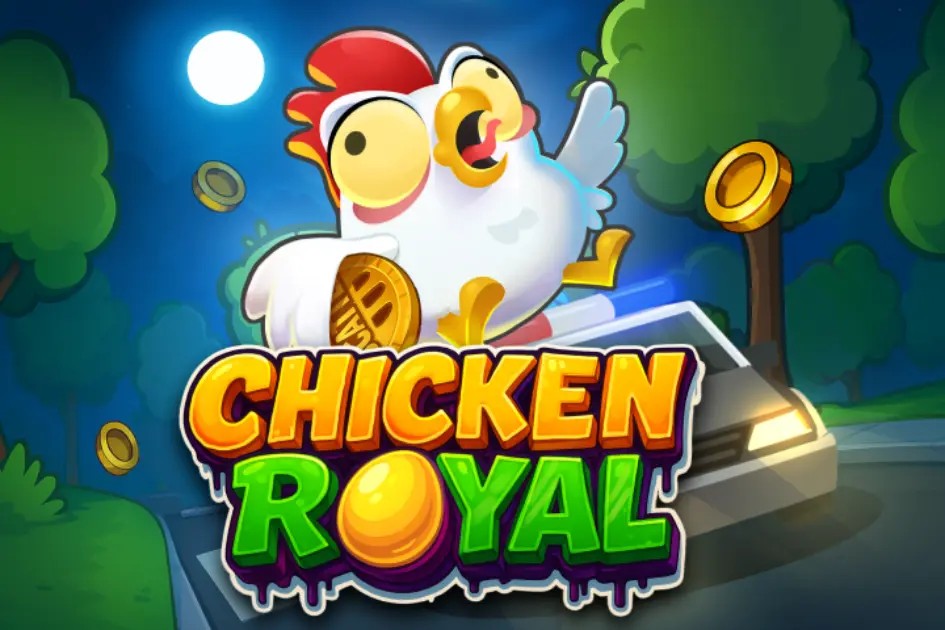Chicken Royal slot icon by InOut, available at Brutal Casino