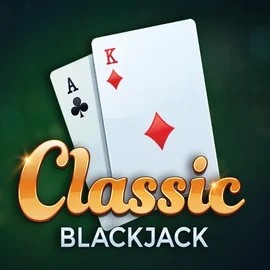 Classic Blackjack slot icon by Red Tiger Gaming, available at Brutal Casino