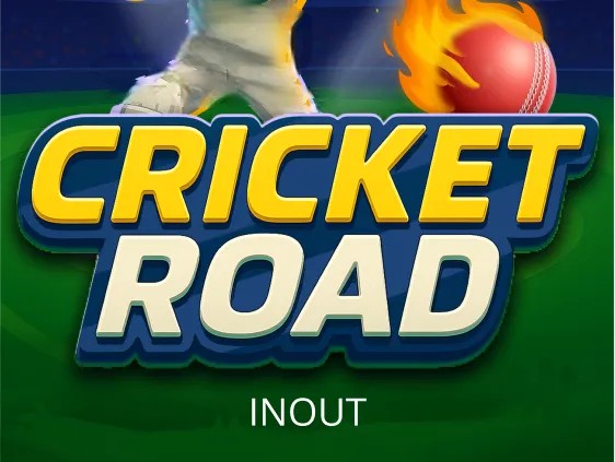 Cricket Road slot logo by InOut at Brutal Casino