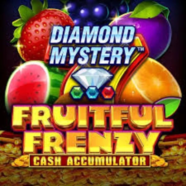 Official Slots logo: Diamond Mystery Fruitful Frenzy Cash Accumulator by Greentube at Brutal Casino