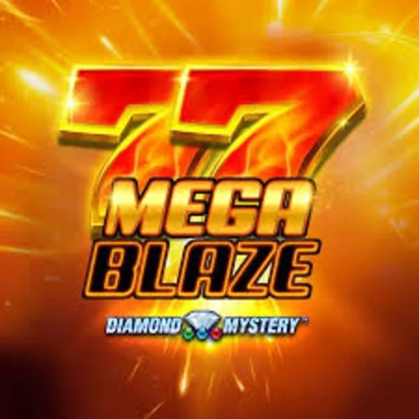 Diamond Mystery Mega Blaze logo by Greentube at Brutal Casino