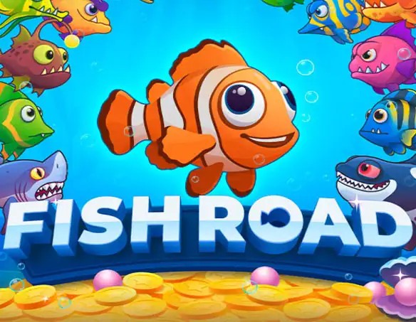 Fish Road logo by InOut at Brutal Casino