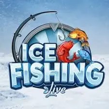 Slots logo of Ice Fishing Live from Evolution at Brutal Casino