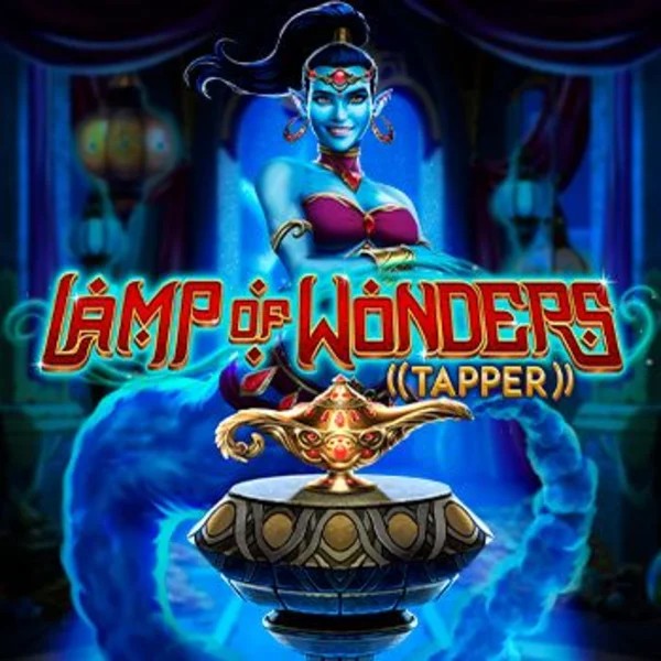Lamp Of Wonders Tapper by Greentube, showcased at brutal-casino.net – game logo