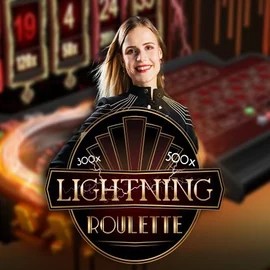Lightning Roulette casino game by Evolution – featured logo at Brutal Casino