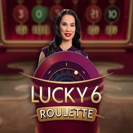 Lucky 6 Roulette slot icon by Pragmatic Play, available at Brutal Casino