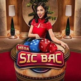Mega Sic Bac slot logo by Pragmatic Play at Brutal Casino
