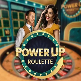 PowerUP Roulette online game logo by Pragmatic Play on brutal-casino.net