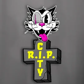 RIP City slot logo by Hacksaw Gaming at Brutal CasinoRIP City