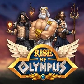 Rise of Olympus slot logo by Play’n GO at Brutal Casino