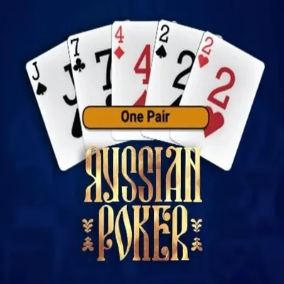 Russian Poker slot icon by OneTouch Games, available at Brutal Casino