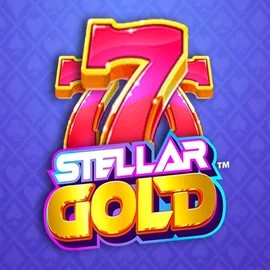 Stellar Gold logo – Slots by Snowborn Games at Brutal Casino