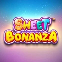 Sweet Bonanza logo – Slots by Pragmatic Play at Brutal Casino
