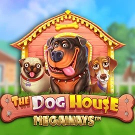 The Dog House Megaways logo by Pragmatic Play at Brutal Casino