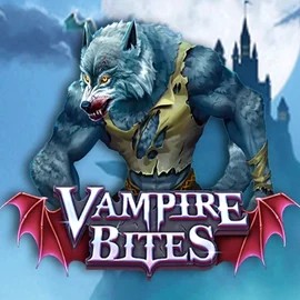 Vampire Bites logo – Slots by Amusnet Interactive at Brutal Casino