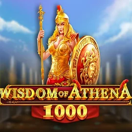 Wisdom of Athena 1000 online game logo by Pragmatic Play on brutal-casino.net